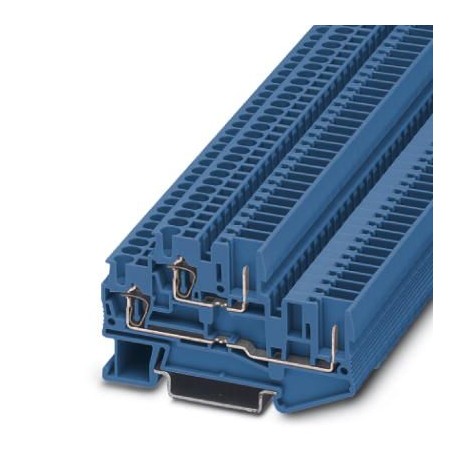 STTB 2,5/2P BU - STTB 2,5/2P BU 3040672 PHOENIX CONTACT Double-level terminal block