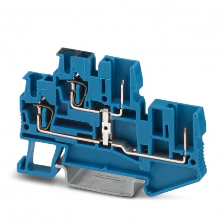 STTB 2,5/2P-PV BU - STTB 2,5/2P-PV BU 3040685 PHOENIX CONTACT Double-level terminal block