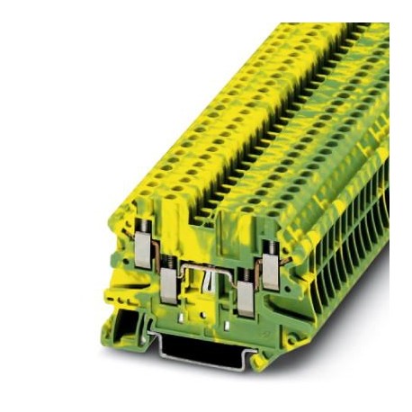 UT 2,5-QUATTRO-PE - UT 2,5-QUATTRO-PE 3044568 PHOENIX CONTACT Ground modular terminal block
