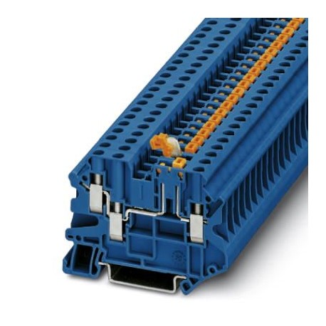 UT 4-TWIN-MT P/P BU - UT 4-TWIN-MT P/P BU 3073021 PHOENIX CONTACT Knife disconnect terminal block
