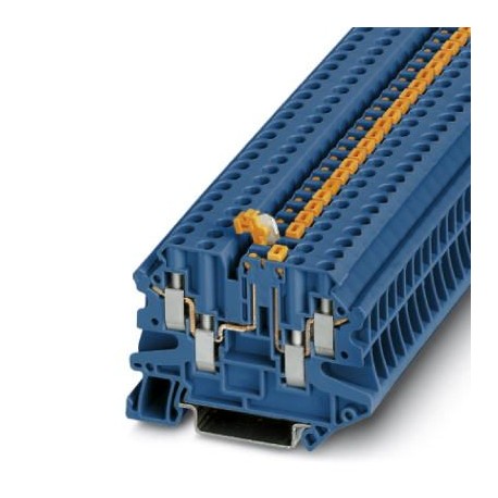 UT 4-QUATTRO-MT P/P BU - UT 4-QUATTRO-MT P/P BU 3073063 PHOENIX CONTACT Knife disconnect terminal block
