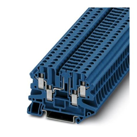 UT 4-QUATTRO-TG P/P BU - UT 4-QUATTRO-TG P/P BU 3073089 PHOENIX CONTACT Disconnect terminal block