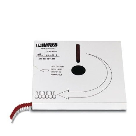 AI 1-8 RD-B - AI 1 8 RD-B 3201385 PHOENIX CONTACT Ferrule AI 1 8 RD-B