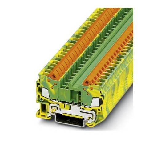 QTC 2,5-PE - QTC 2,5-PE 3206432 PHOENIX CONTACT Ground modular terminal block