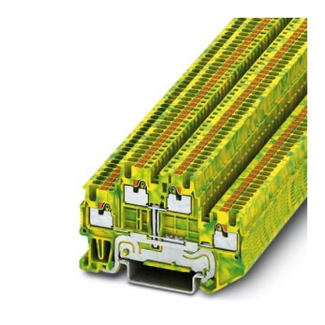 PTTB 1,5/S-PE - PTTB 1,5/S-PE 3208537 PHOENIX CONTACT Protective conductor double-level terminal block
