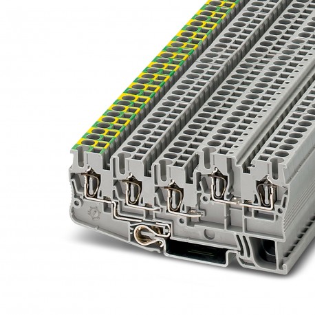 STIO 2,5/4-PE/2B/L - STIO 2,5/4-PE/2B/L 3209060 PHOENIX CONTACT Installation ground terminal block