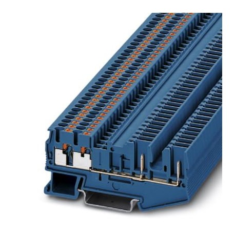 PT 2,5-QUATTRO/2P BU - PT 2,5-QUATTRO/2P BU 3209675 PHOENIX CONTACT Feed-through terminal block