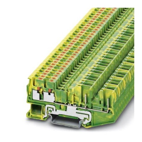 PT 2,5-QUATTRO/2P-PE - PT 2,5-QUATTRO/2P-PE 3209688 PHOENIX CONTACT Ground modular terminal block