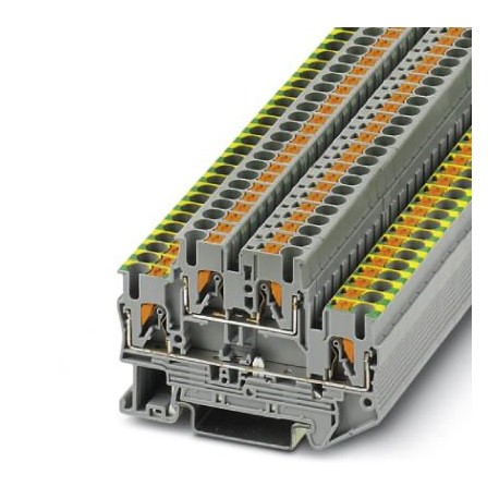 PTTB 2,5-PE/L - PTTB 2,5-PE/L 3210978 PHOENIX CONTACT Protective conductor double-level terminal block