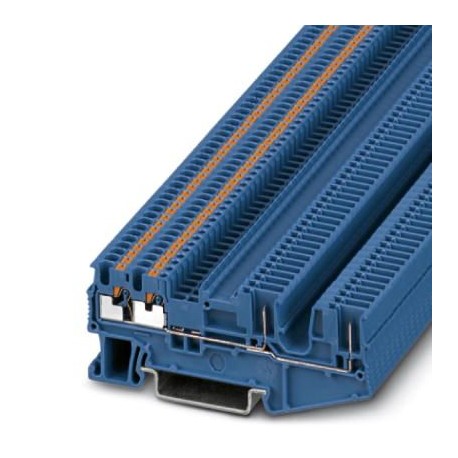 PT 1,5/S-QUATTRO/2P BU - PT 1,5/S-QUATTRO/2P BU 3212400 PHOENIX CONTACT Feed-through terminal block