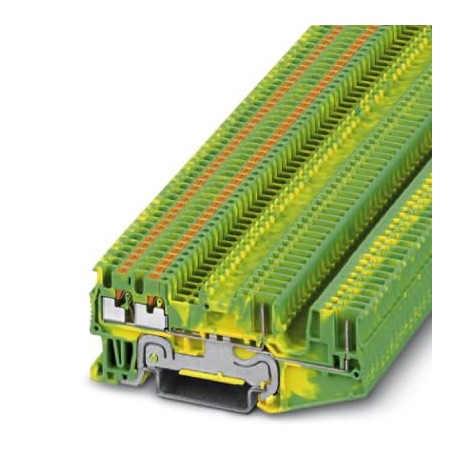 PT 1,5/S-QUATTRO/2P-PE - PT 1,5/S-QUATTRO/2P-PE 3212413 PHOENIX CONTACT Ground modular terminal block