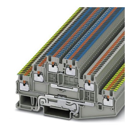 PT 1,5/S-PE/L/N - PT 1,5/S-PE/L/N 3213755 PHOENIX CONTACT Ground modular terminal block