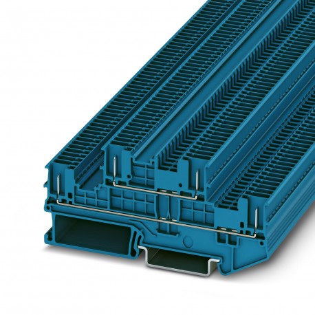 PTTB 1,5/S/4P BU - PTTB 1,5/S/4P BU 3213878 PHOENIX CONTACT Double-level terminal block