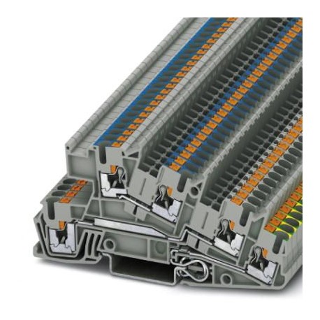 PTI 2,5-PE/L/N - PTI 2,5-PE/L/N 3213950 PHOENIX CONTACT Installation ground terminal block
