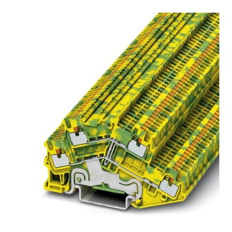 PTTBS 1,5/S-PE - PTTBS 1,5/S-PE 3214673 PHOENIX CONTACT Protective conductor double-level terminal block