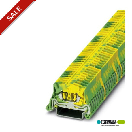 MSB 2,5-NS 35-PE - MSB 2,5-NS 35-PE 3244148 PHOENIX CONTACT Mini feed-through terminal block, Connection method: Spring-cage co..