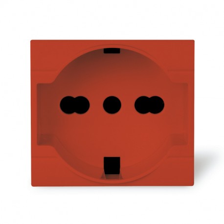 101.6405.R - 101.6405.R SCAME PLURISTANDARD SOCKET RED