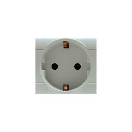 101.6412.G - 101.6412.G SCAME SOCKET GERMAN ST. 2P+E 16A GREY