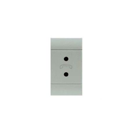 101.6464.G - 101.6464.G SCAME TELEPHONE OUTLET 2P SPECIAL GREY