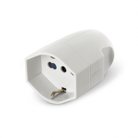 130.2085 - 130.2085 SCAME SOCKET 2P+E 16A PLURISTANDARD
