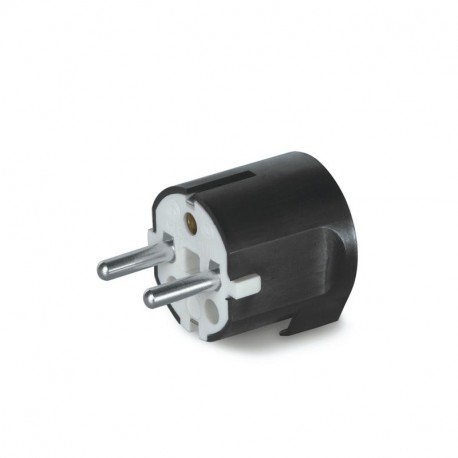 130.83/N - 130.83/N SCAME 90°ANGLED UNEL PLUG 2P+E 16A BLACK