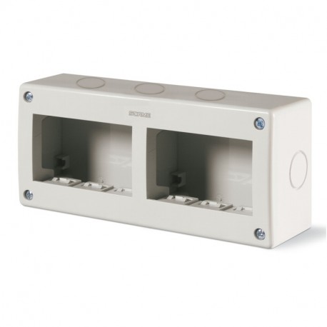 136.4126 - 136.4126 SCAME ENCLOSURE IP40 3+3 GANG