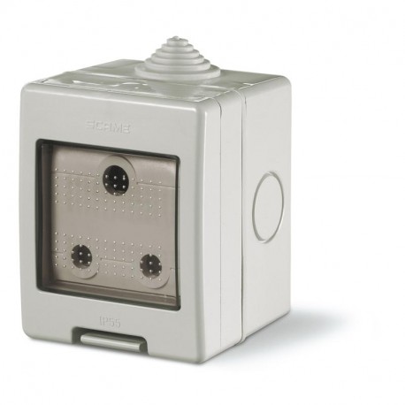 136.5122-414 - 136.5122-414 SCAME UNIBOX ENCLOSURE 15A SOCKET WITHOUT SWIT