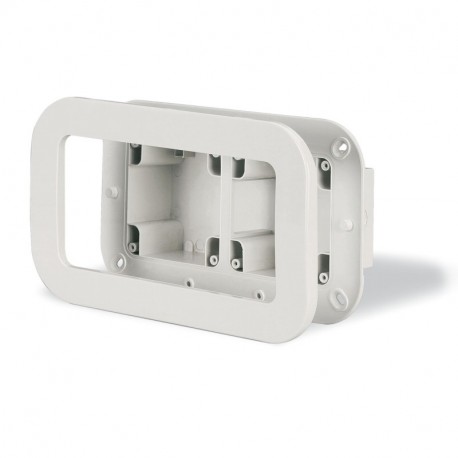 137.122 - 137.122 SCAME 2 GANG M95X2 FLUSH MOUNTING BOX