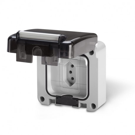 137.4421 - 137.4421 SCAME WALL MOUNTED BRAZILIAN SOCKET