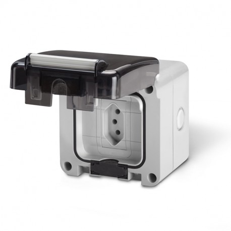 137.6421 - 137.6421 SCAME BRAZILIAN STANDARD SOCKET IP66 M95 10A