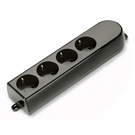 160.241/N - 160.241/N SCAME 4-OUTLET SOC. 2P+E 16A UNEL WITHOUT CAB.