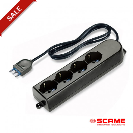 161.244/C-N - 161.244/C-N SCAME MULTI-OUTLET SOCKET