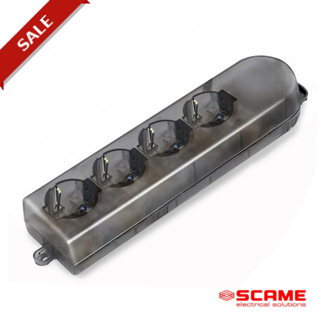 161.244/F - 161.244/F SCAME MULTI-OUTLET SOCKET