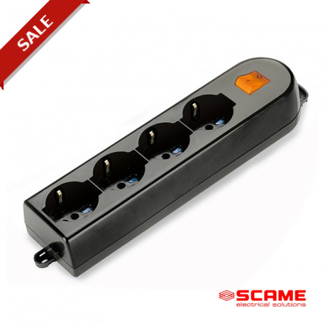 161.245/N - 161.245/N SCAME MULTI-OUTLET SOCKET