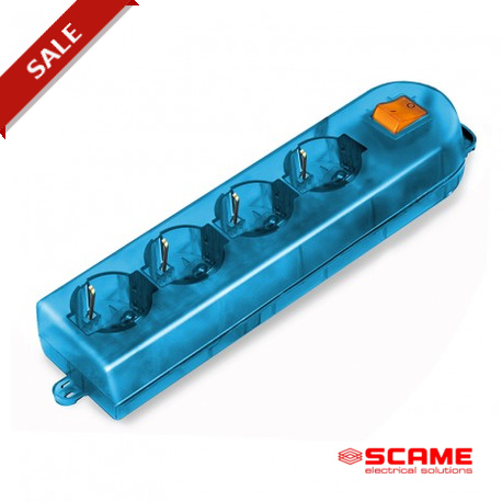 161.245/T - 161.245/T SCAME MULTI-OUTLET SOCKET