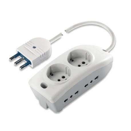 165.20401.R - 165.20401.R SCAME MULTI-OUTLET SOCKET