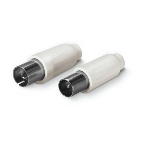 180.60/CEI - 180.60/CEI SCAME COAXIAL CABLE CONNECTOR (PLUG+SOCKET)