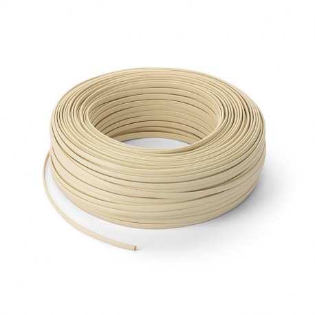 180.920 - 180.920 SCAME FLAT TELEPHONE CABLE 4 POLES IVORY