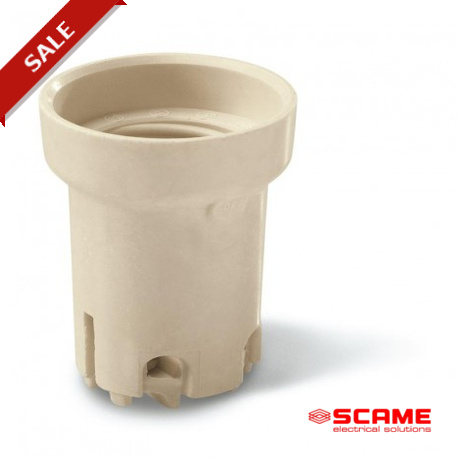 190.5778/306 - 190.5778/306 SCAME LAMPHOLDER E27 WHITE CLIP SUPPORT