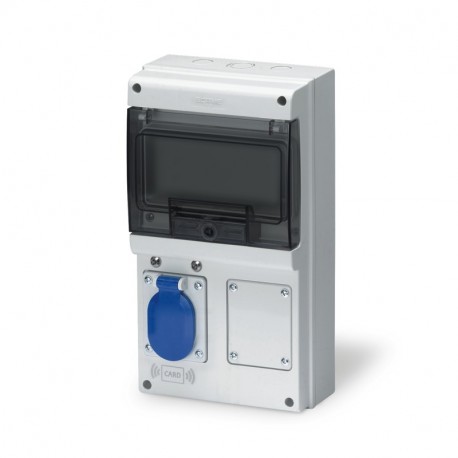 204.UB13R - 204.UB13R SCAME DISTRIBUTION BOARD 1x3C SOCKETS