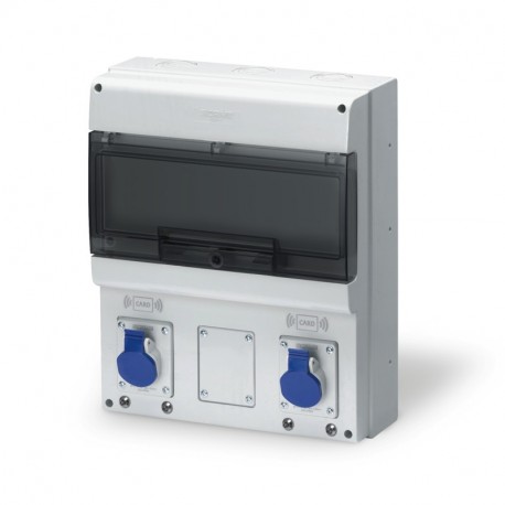 204.UB21 - 204.UB21 SCAME DISTRIBUTION BOARD 2x3A SOCKETS