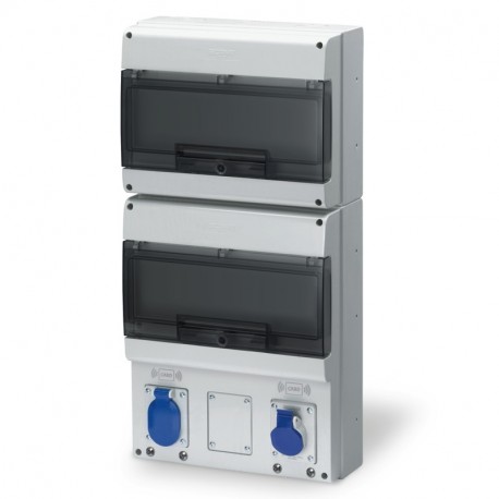 204.UB22 - 204.UB22 SCAME DISTRIBUTION BOARD 1x3A+1x3C SOCKETS