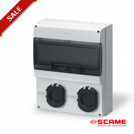 204.UB23B - 204.UB23B SCAME DISTRIBUTION BOARD 2x3C SOCKETS