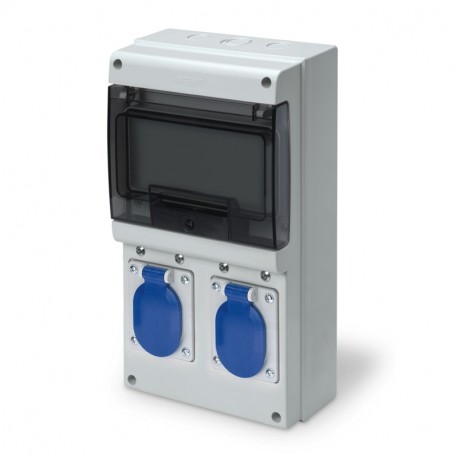 204.UB23L - 204.UB23L SCAME DISTRIBUTION BOARD 2x3C SOCKETS