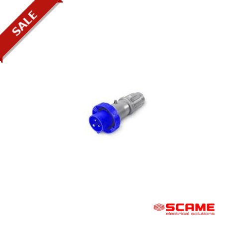216.71633 - 216.71633 SCAME SCM316P6W PLUG 2P+E IP67 16A 6h 200-250V