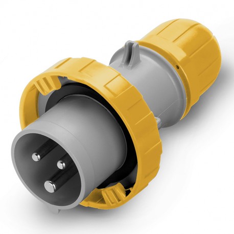 218.1630P - 218.1630P SCAME PLUG 2P+E IP66/IP67 16A 4h 100-130V AC