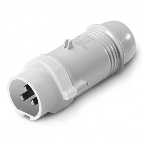 230.3203 - 230.3203 SCAME PLUG 3P IP44 32A 12h 40-50V AC 50Hz 60Hz