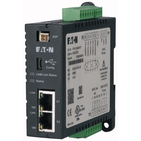PXR-ECAM-MTCP - PXR-ECAM-MTCP 195566 EATON ELECTRIC Communication module for IZM and NZM-VX(MX)(PX)(PMX). ModBus TCP