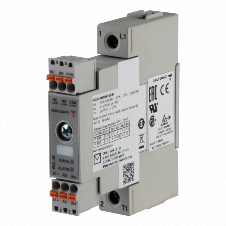 RGS1A60D92GEM - RGS1A60D92GEM CARLO GAVAZZI 1P-Ssr-Dc In-Zc 600V 90A 1200Vp-E Hi I2T Mntr