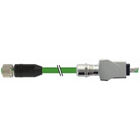 7000-44627-7960900 - 7000-44627-7960900 MURRELEKTRONIK Push Pull RJ45 0° / M12 female 0° D-cod., Ethernet PUR 2x2xAWG22 shielded ..